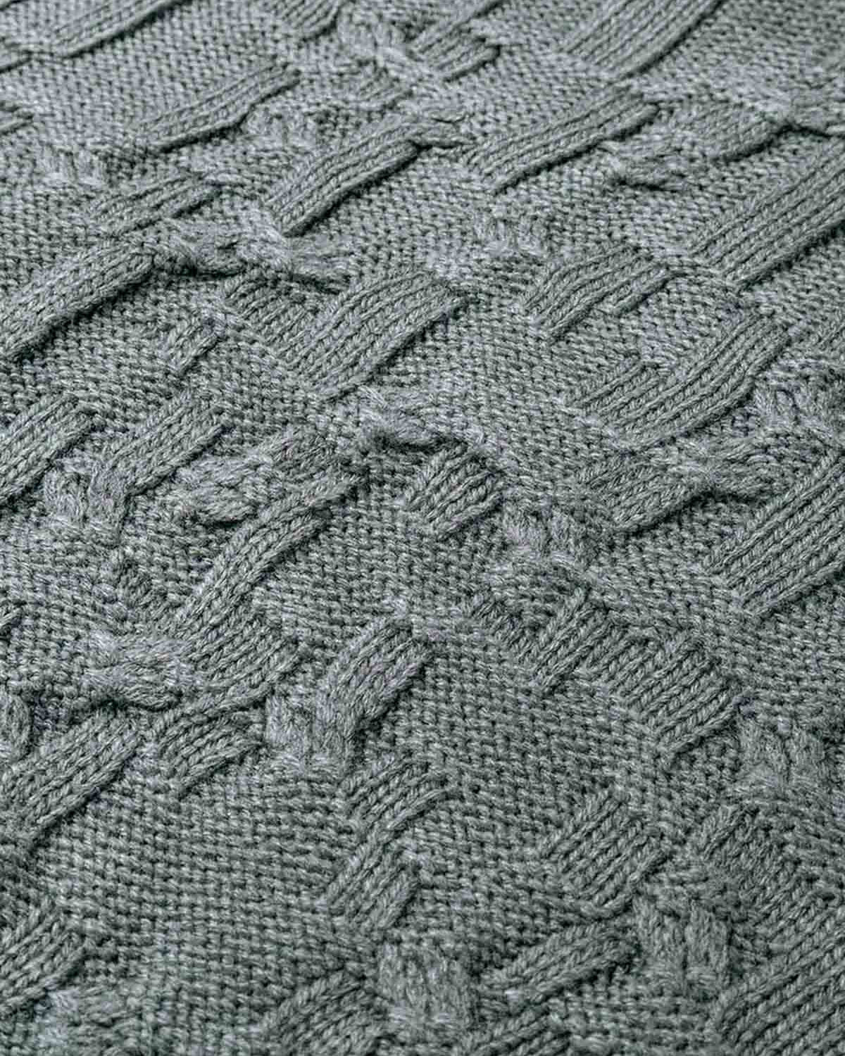 Asymmetric Knit Hooded Sweater-Hoodies-Grimstrike