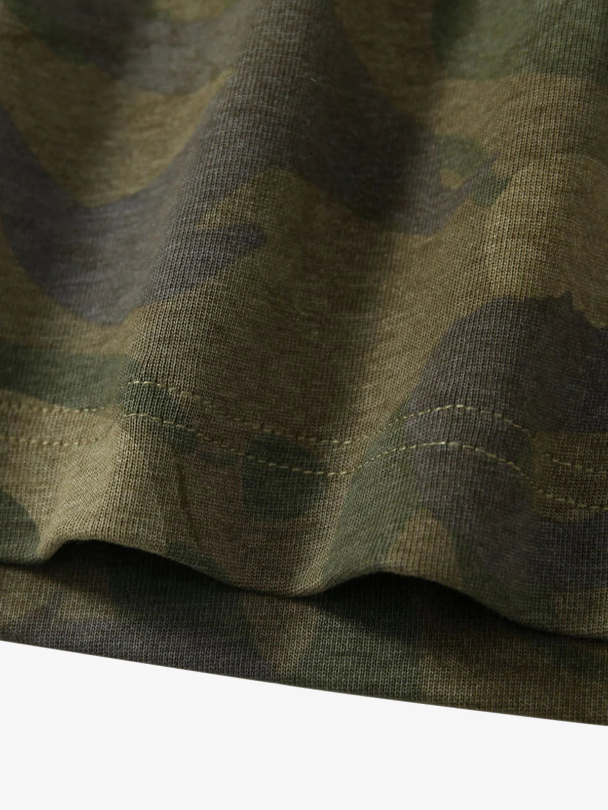 Camo Layered Long Sleeve T Shirt-Shirts-Grimstrike