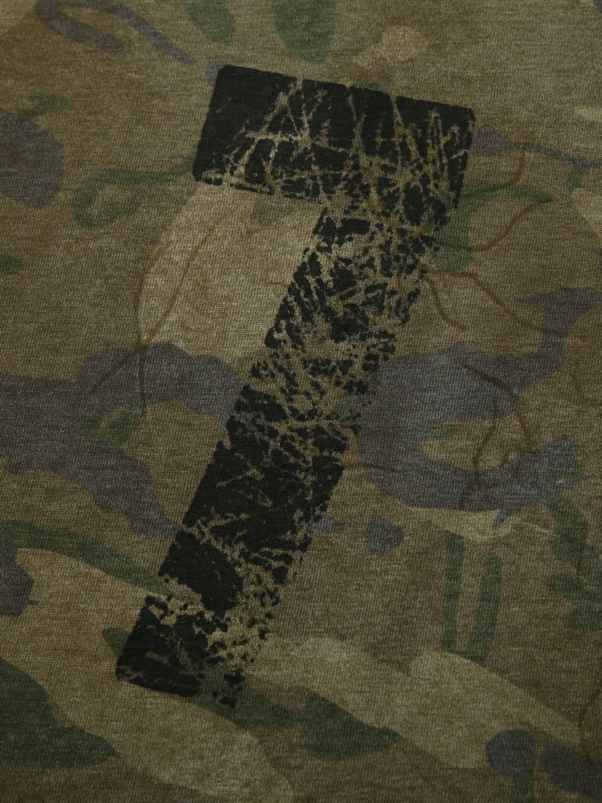 Camo Layered Long Sleeve T Shirt-Shirts-Grimstrike