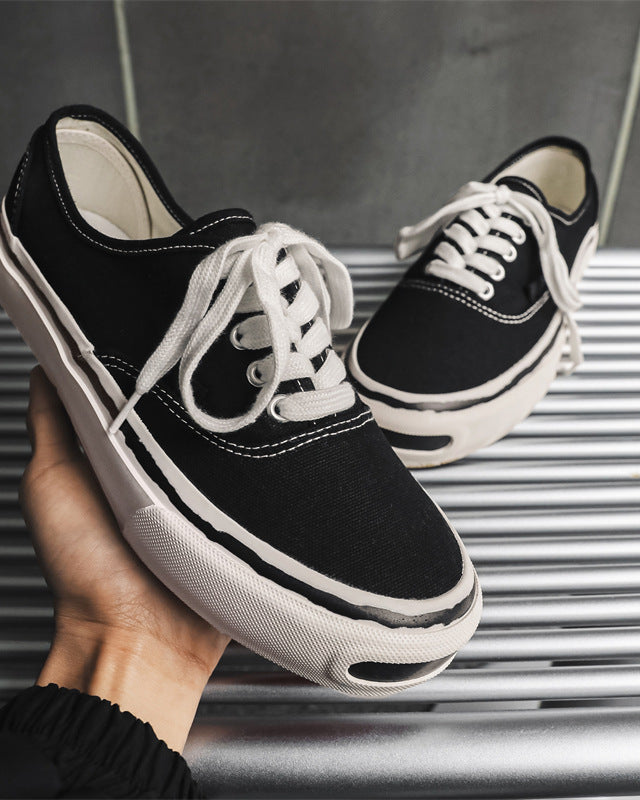 Canvas Platform Shoes-shoes-Grimstrike