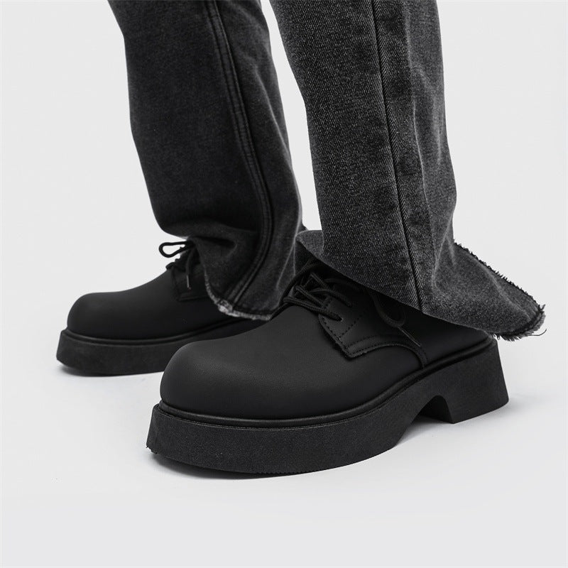 Chunky Platform Derby Shoes-shoes-Grimstrike