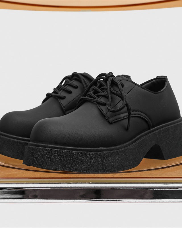 Chunky Platform Derby Shoes-shoes-Grimstrike