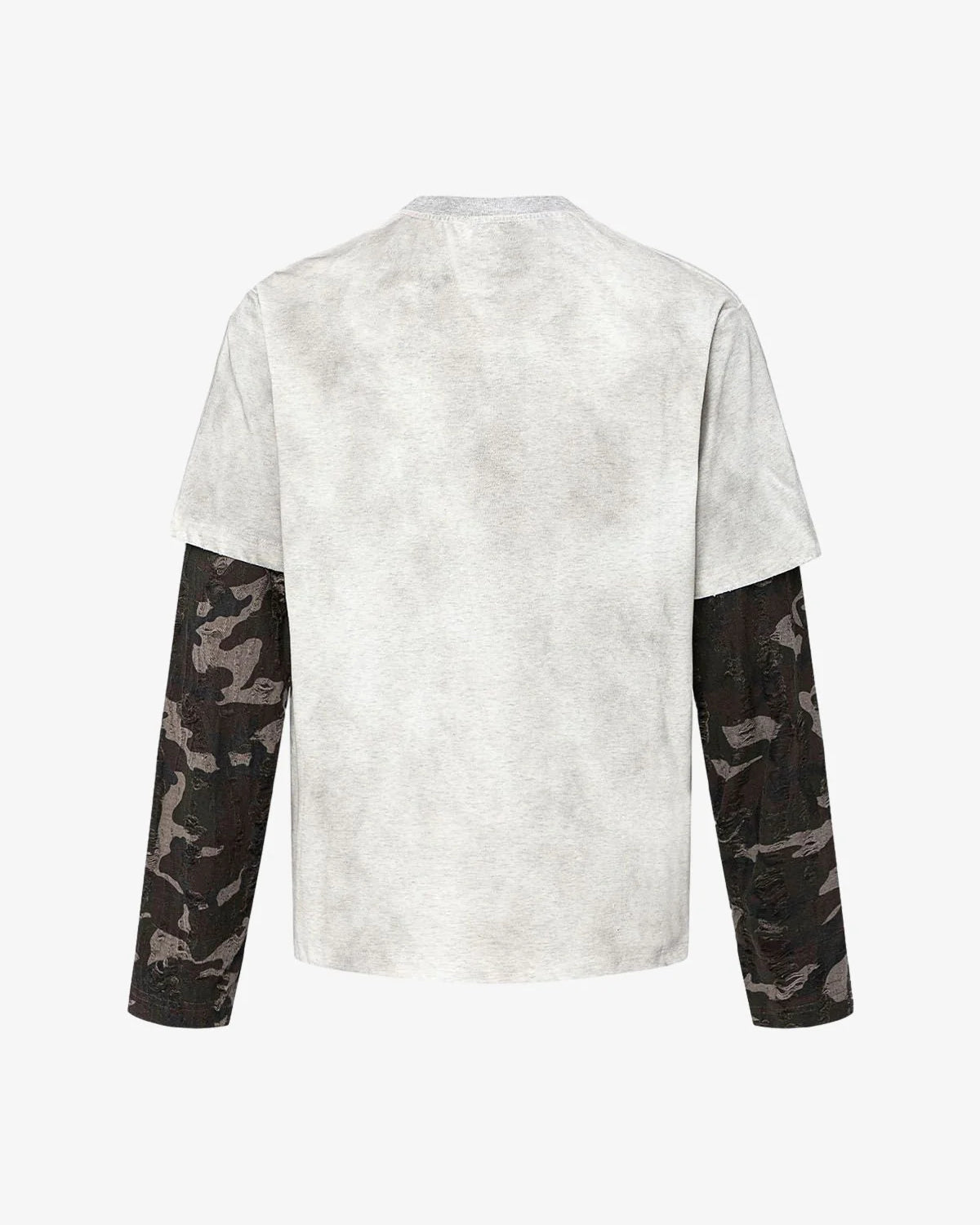 Contrast Colorblock Long Sleeve T Shirt-Shirts-Grimstrike