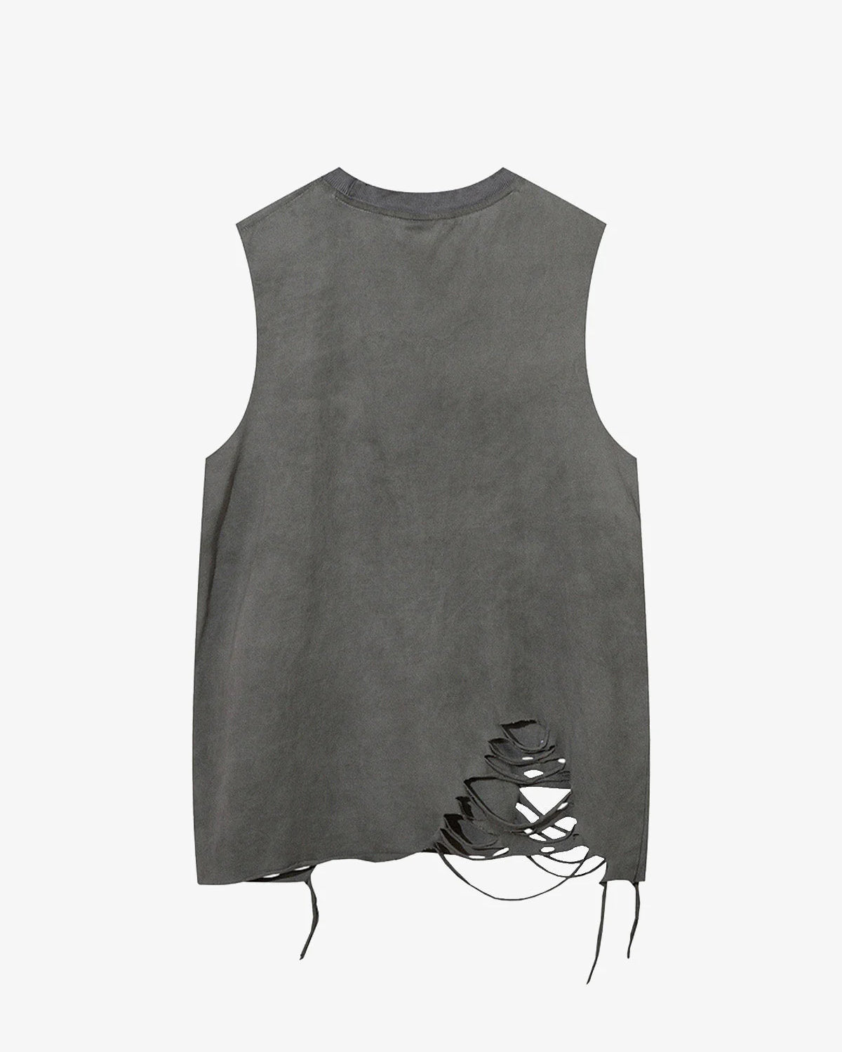 Distressed Graphic Tank Top-tanktop-Grimstrike