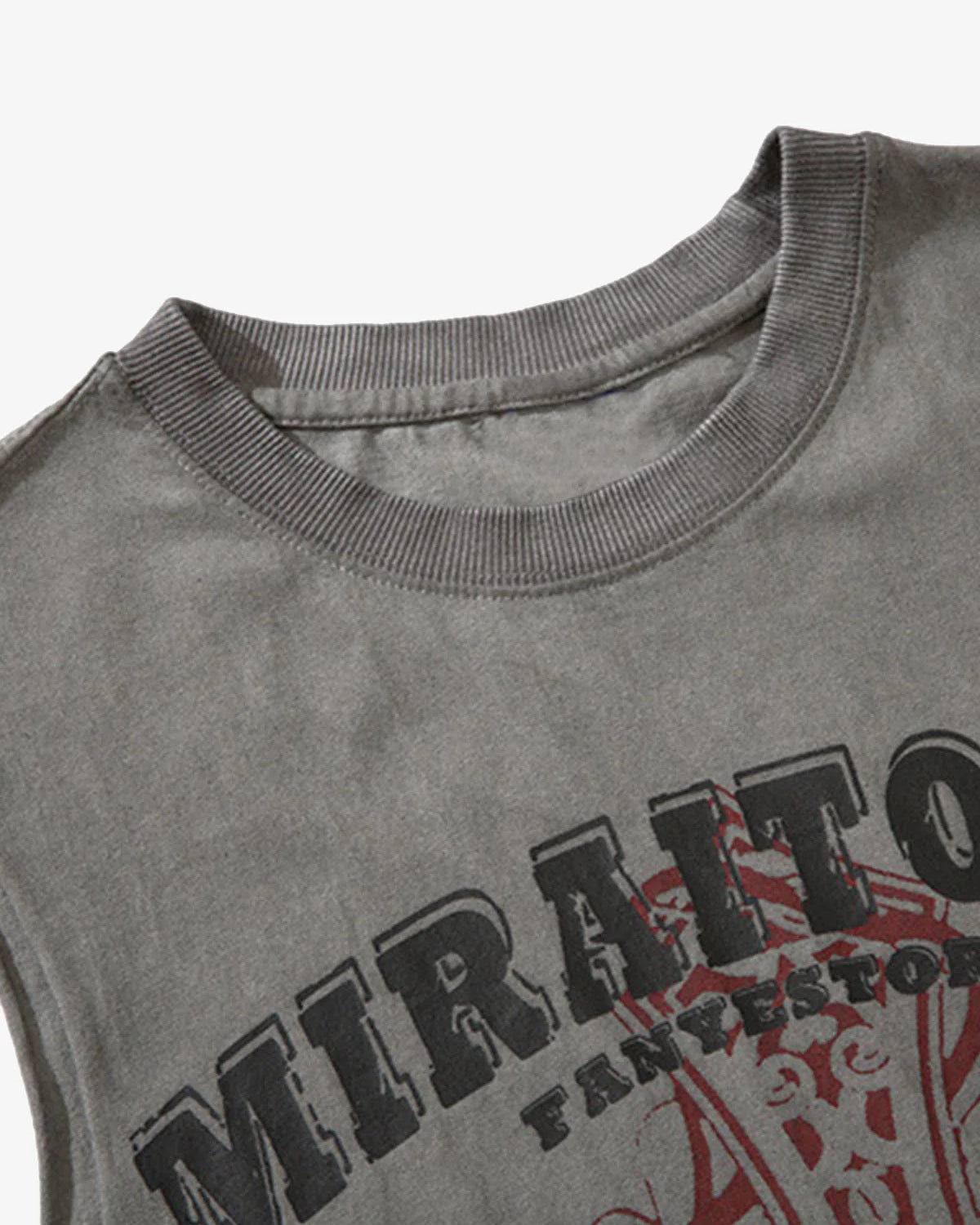 Distressed Graphic Tank Top-tanktop-Grimstrike