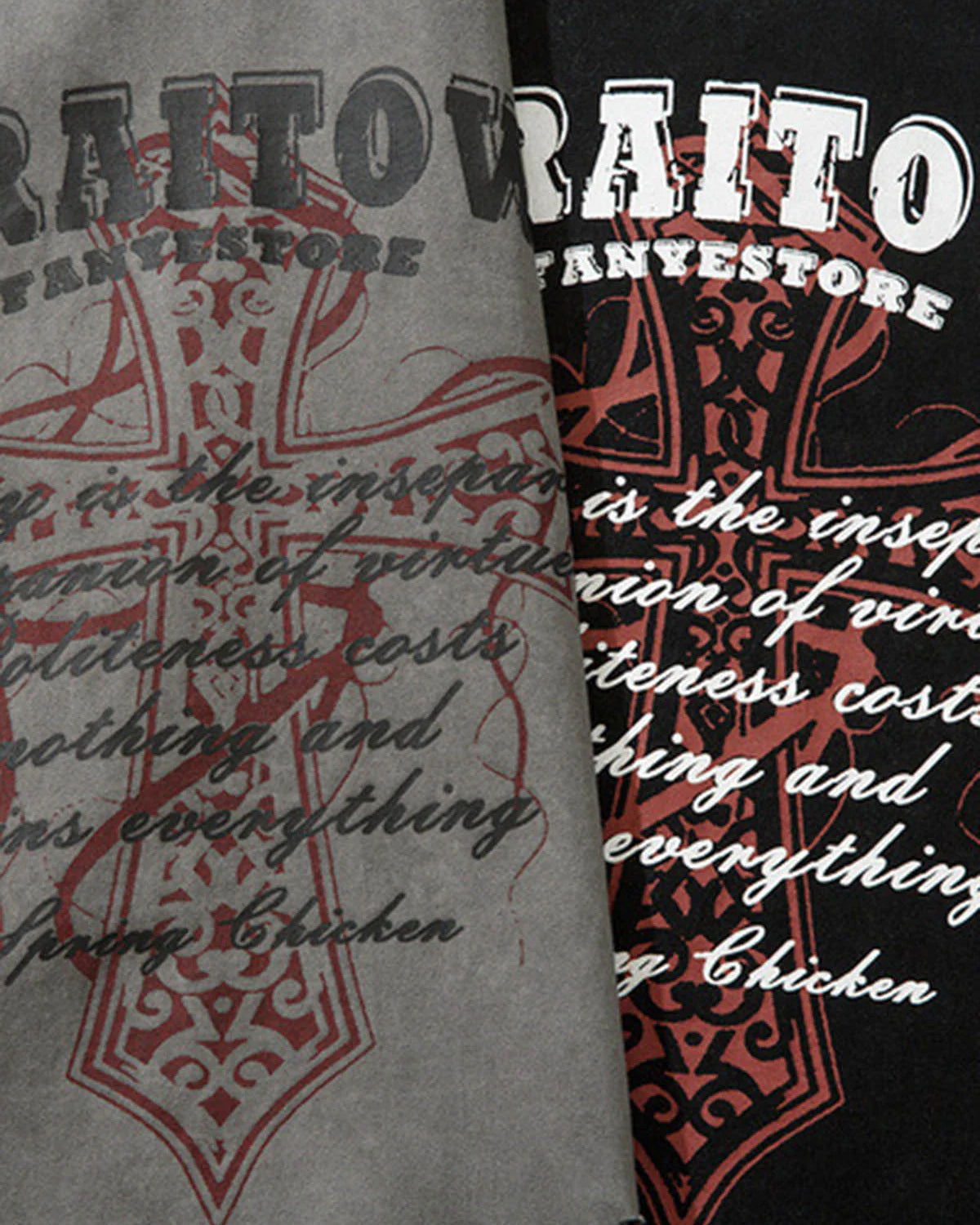 Distressed Graphic Tank Top-tanktop-Grimstrike