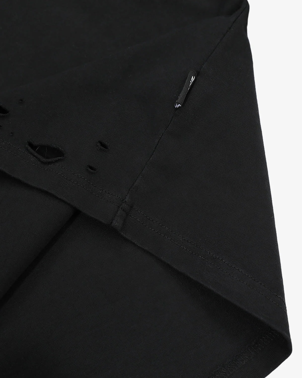 Distressed Number 09 Long Sleeve T Shirt-Shirts-Grimstrike