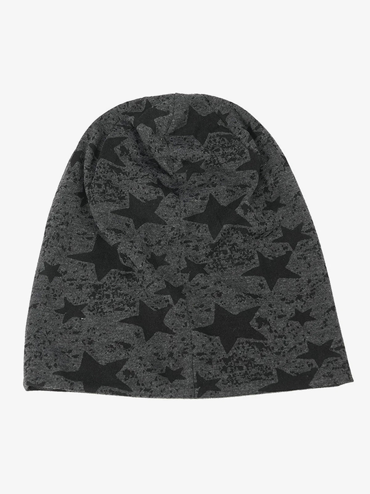 Layered Star Knit Beanie Hat-Hats-Grimstrike