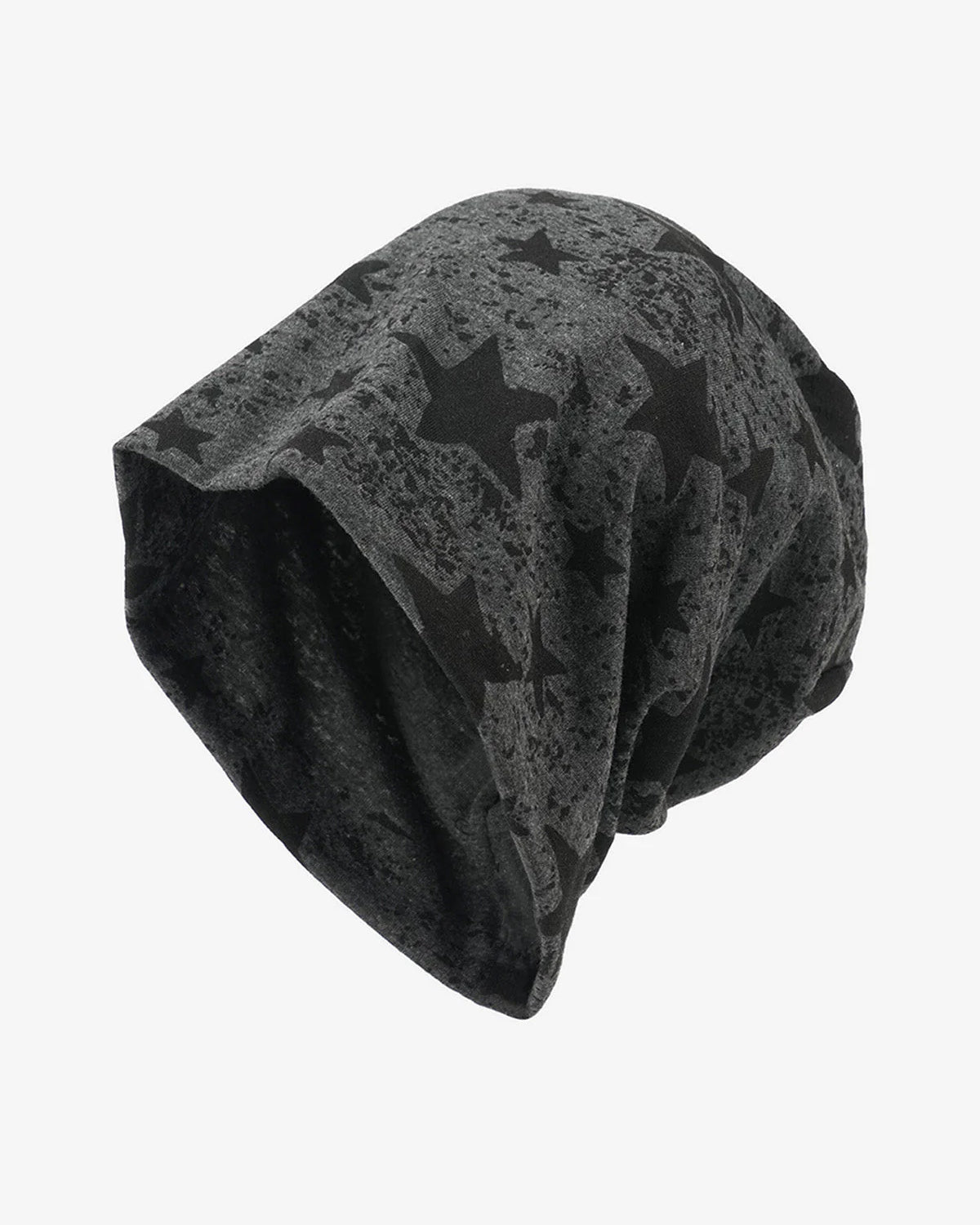 Layered Star Knit Beanie Hat-Hats-Grimstrike