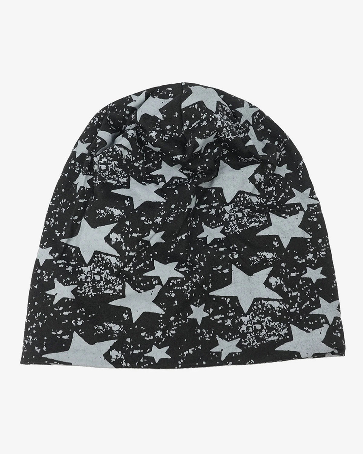 Layered Star Knit Beanie Hat-Hats-Grimstrike