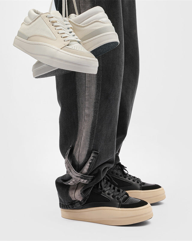 Low-Top Elevated Street Shoes-shoes-Grimstrike