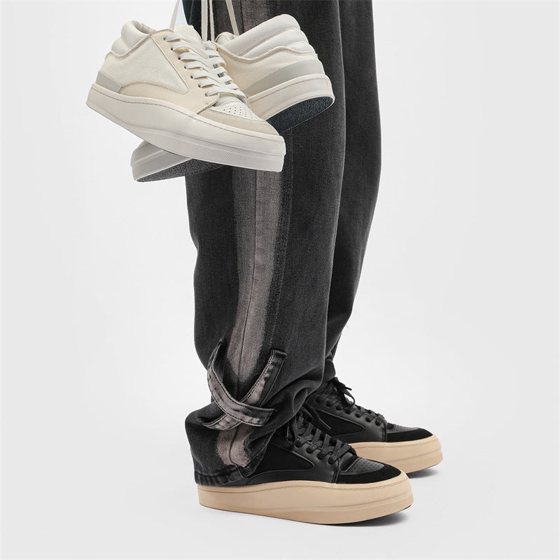 Low-Top Elevated Street Shoes-shoes-Grimstrike