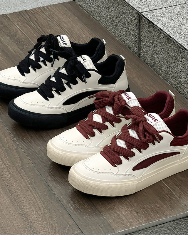 Low-Top Retro Platform Shoes-shoes-Grimstrike