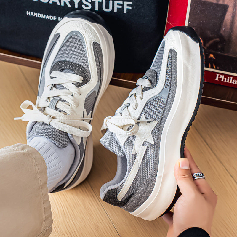 Low-Top Star Platform Shoes-shoes-Grimstrike