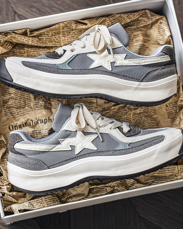 Low-Top Star Platform Shoes-shoes-Grimstrike
