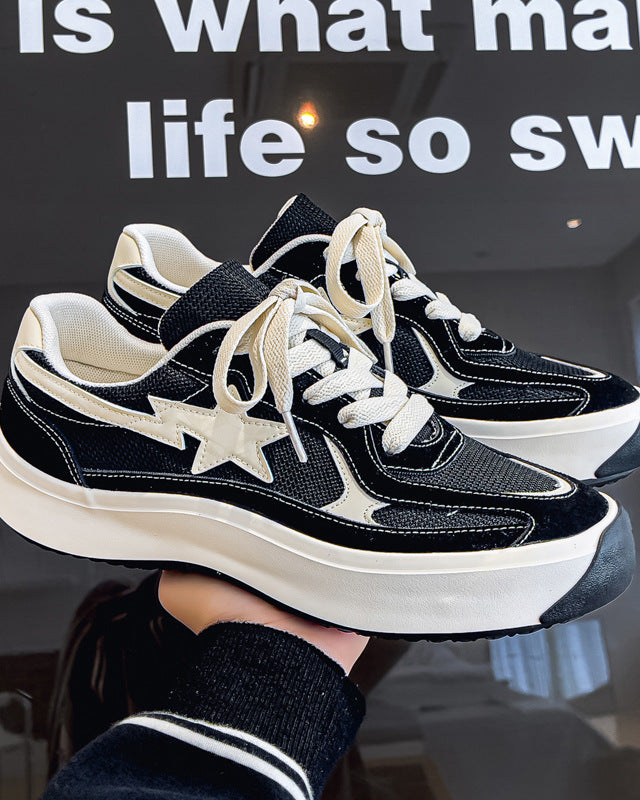 Low-Top Star Platform Shoes-shoes-Grimstrike
