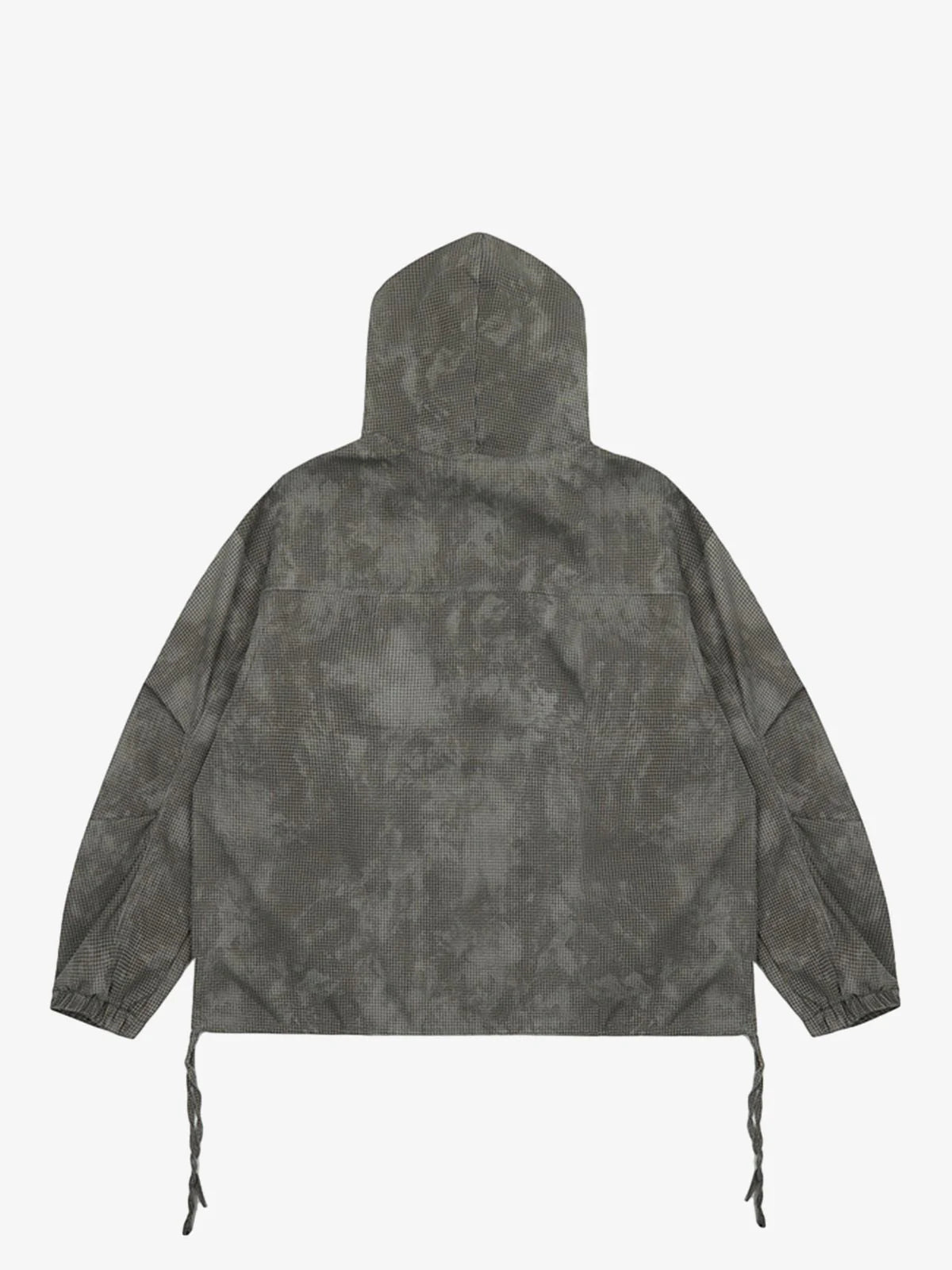 Oversized Jacquard Texture Hoodie-Hoodies-Grimstrike