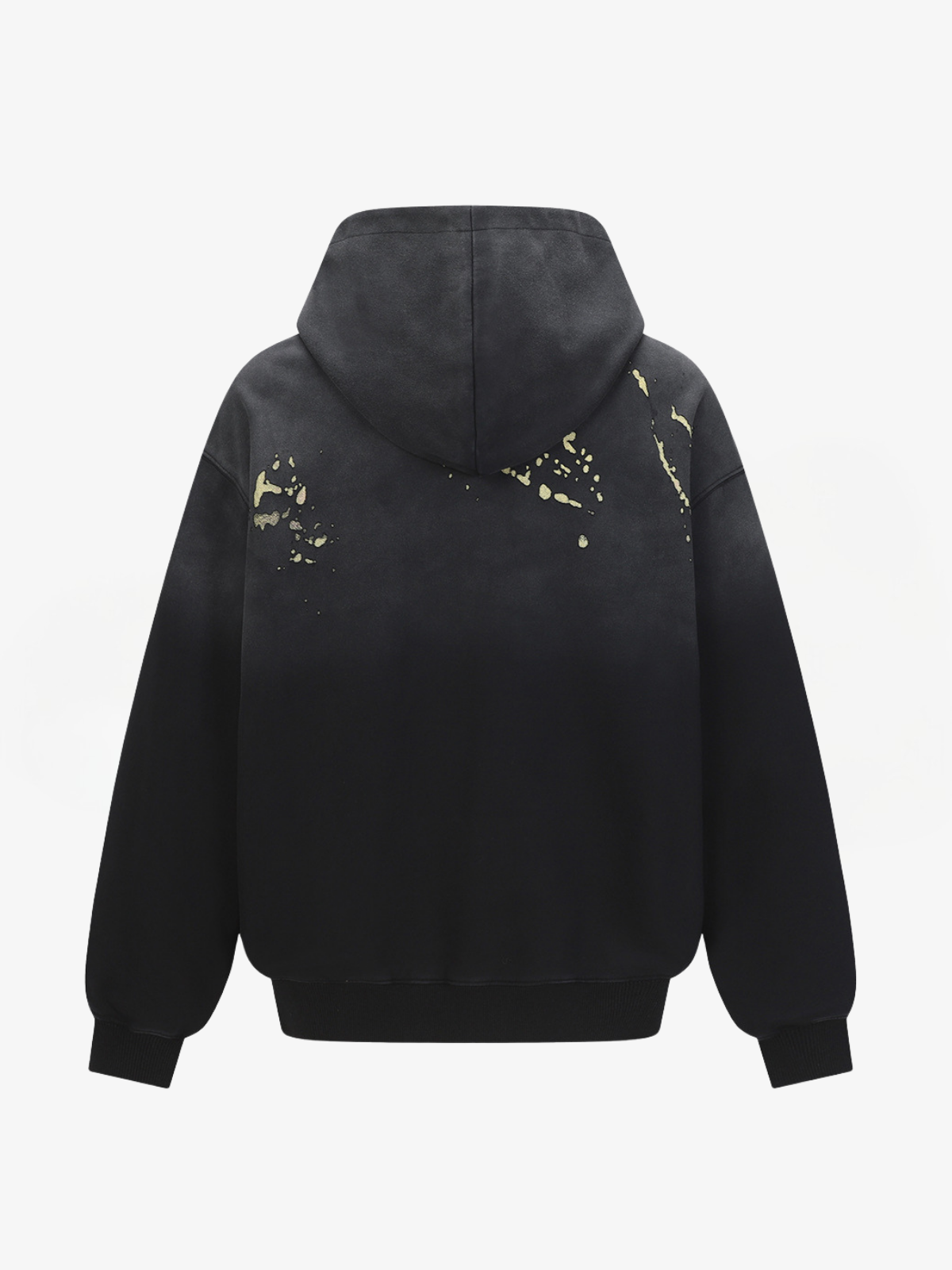 Oversized Paint Detail Hoodie-Hoodies-Grimstrike