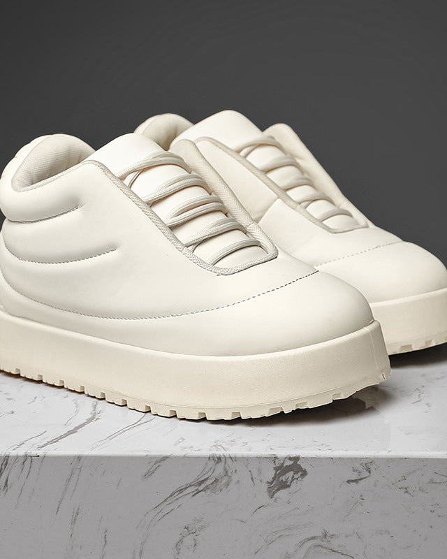 Padded Platform Lace Shoes-shoes-Grimstrike