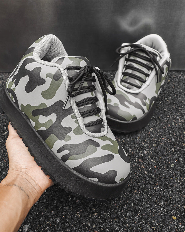 Padded Platform Lace Shoes-shoes-Grimstrike