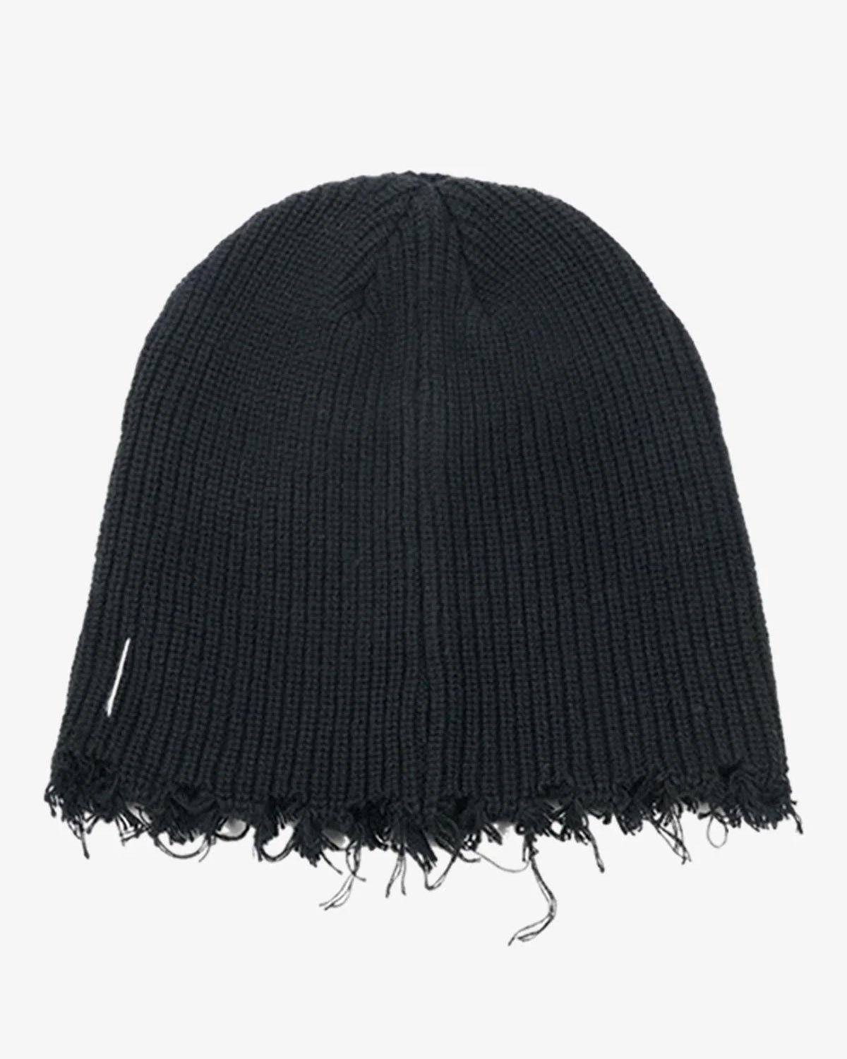 Patchwork Distressed Beanie Hat-Hats-Grimstrike