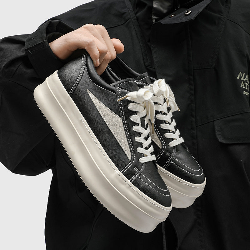 Platform Lace-Up Shoes-shoes-Grimstrike