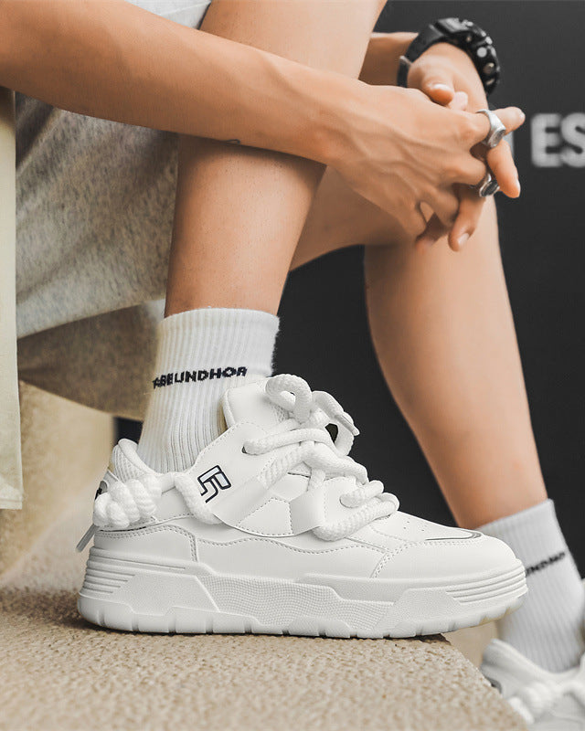 Retro Chunk Sole Low-Top Shoes-shoes-Grimstrike