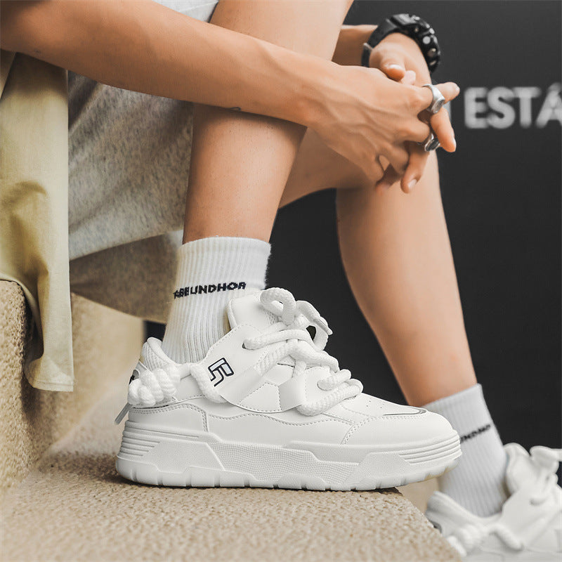 Retro Chunk Sole Low-Top Shoes-shoes-Grimstrike