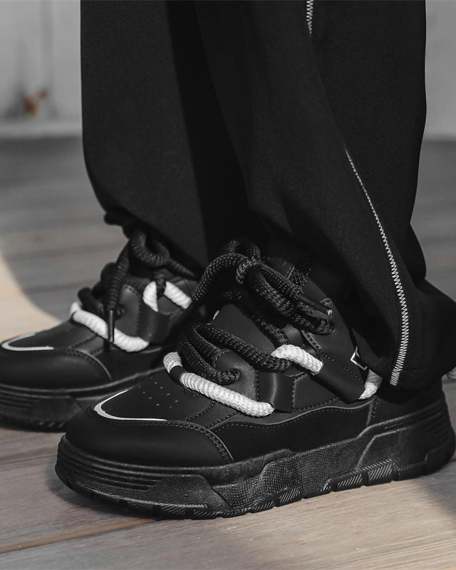 Retro Chunk Sole Low-Top Shoes-shoes-Grimstrike