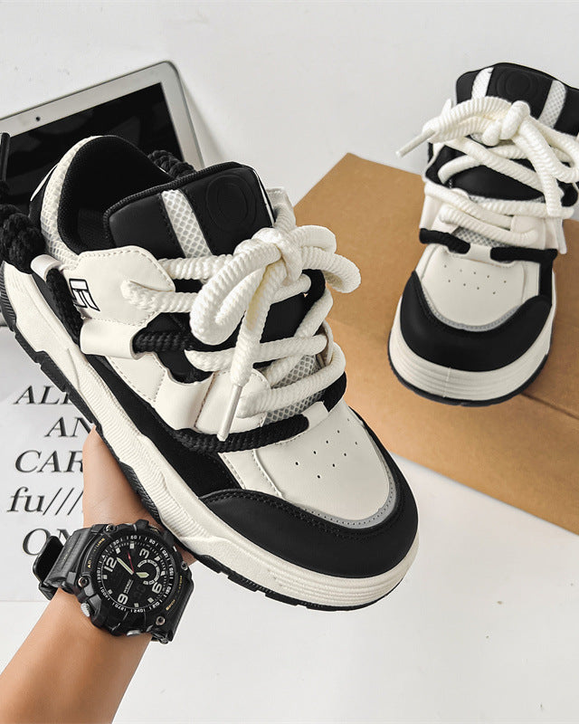 Retro Chunk Sole Low-Top Shoes-shoes-Grimstrike