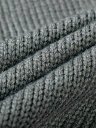 Asymmetric Knit Hooded Sweater-Hoodies-Grimstrike