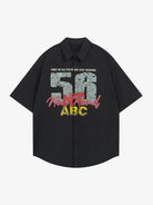 Bold Graphic Casual Short Sleeve Shirt-Shirts-Grimstrike