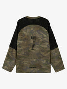 Camo Layered Long Sleeve T Shirt-Shirts-Grimstrike