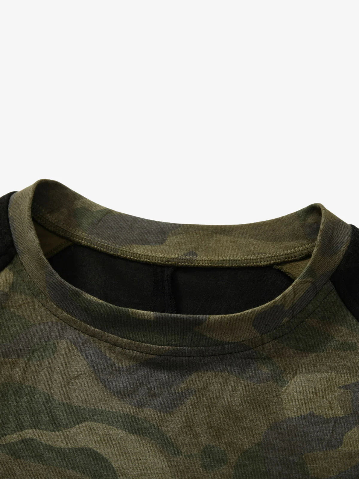 Camo Layered Long Sleeve T Shirt-Shirts-Grimstrike
