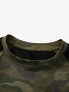 Camo Layered Long Sleeve T Shirt-Shirts-Grimstrike