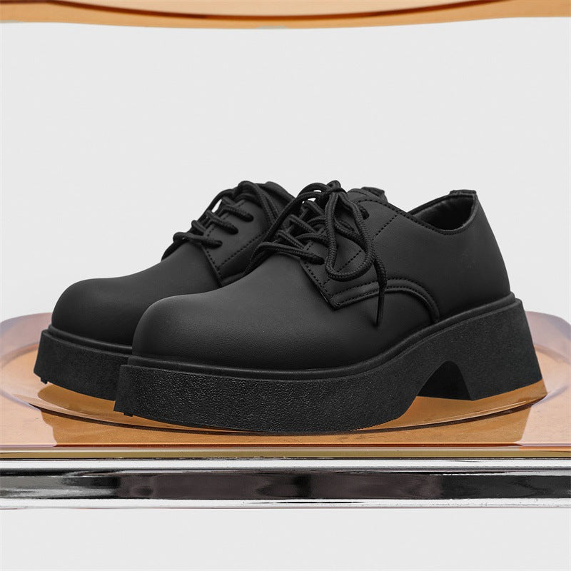 Chunky Platform Derby Shoes-shoes-Grimstrike