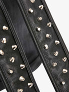 Croc Texture Studded Backpack-bags-Grimstrike