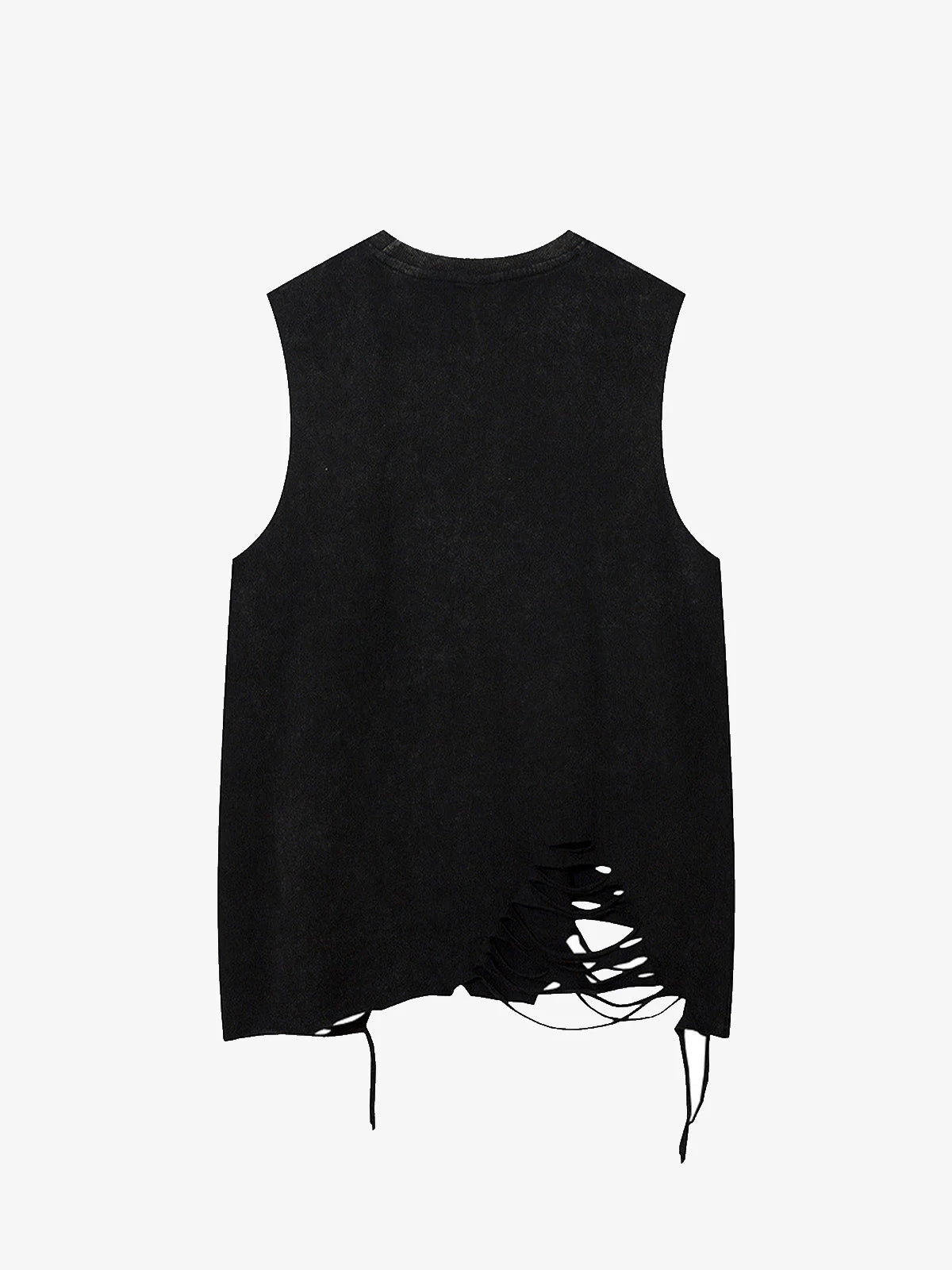 Distressed Graphic Tank Top-tanktop-Grimstrike