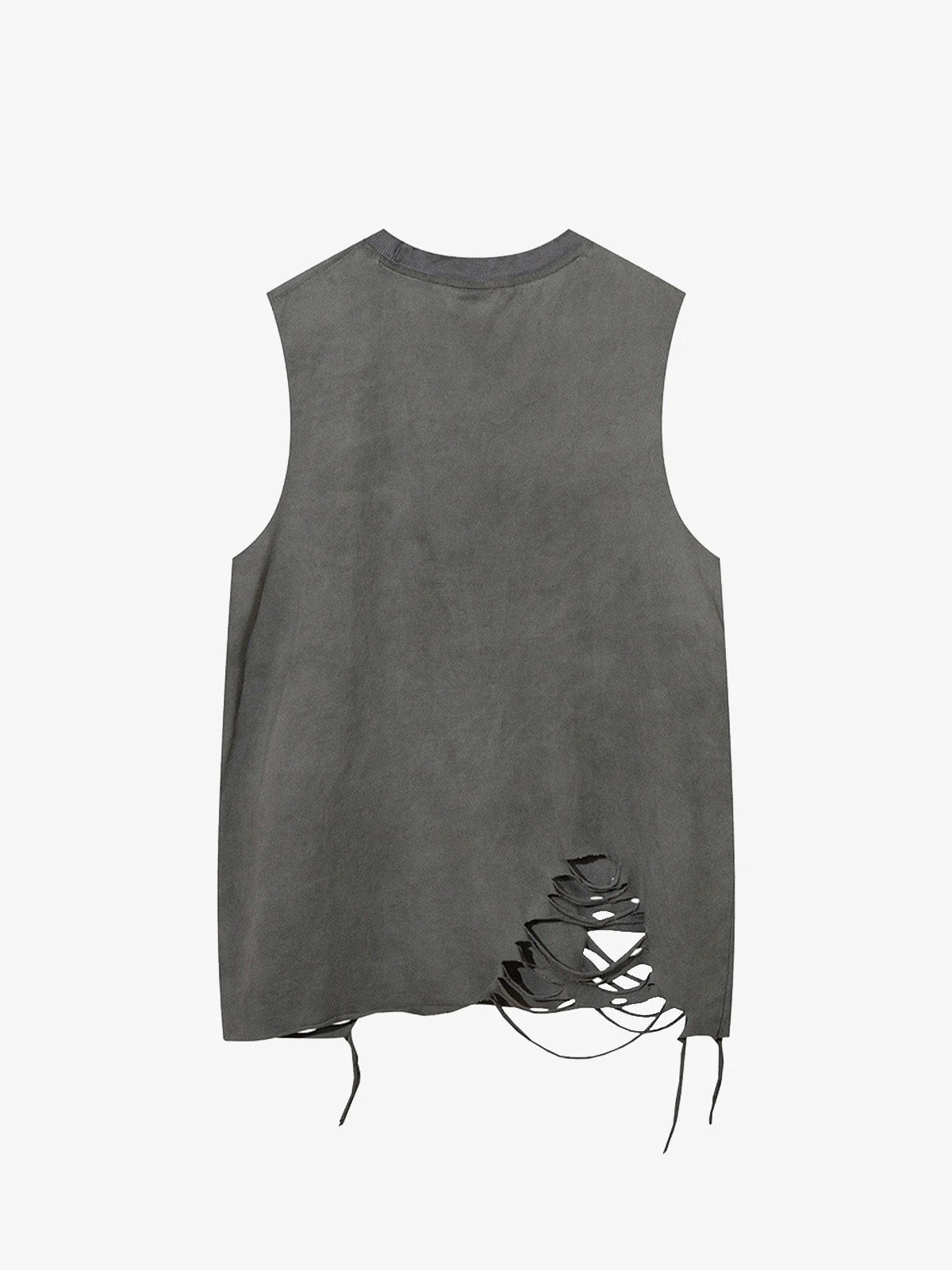 Distressed Graphic Tank Top-tanktop-Grimstrike