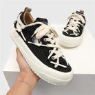 Distressed Low-Top Platform Shoes-shoes-Grimstrike