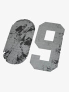 Distressed Number 09 Long Sleeve T Shirt-Shirts-Grimstrike