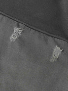 Distressed Patchwork Raw-Hem Hoodie-Hoodies-Grimstrike