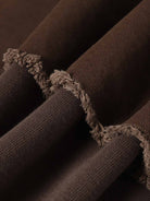 Distressed Patchwork Raw-Hem Hoodie-Hoodies-Grimstrike