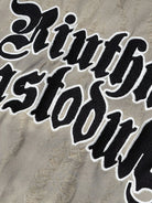 Drawstring Letter Long Sleeve T-Shirt-Shirts-Grimstrike