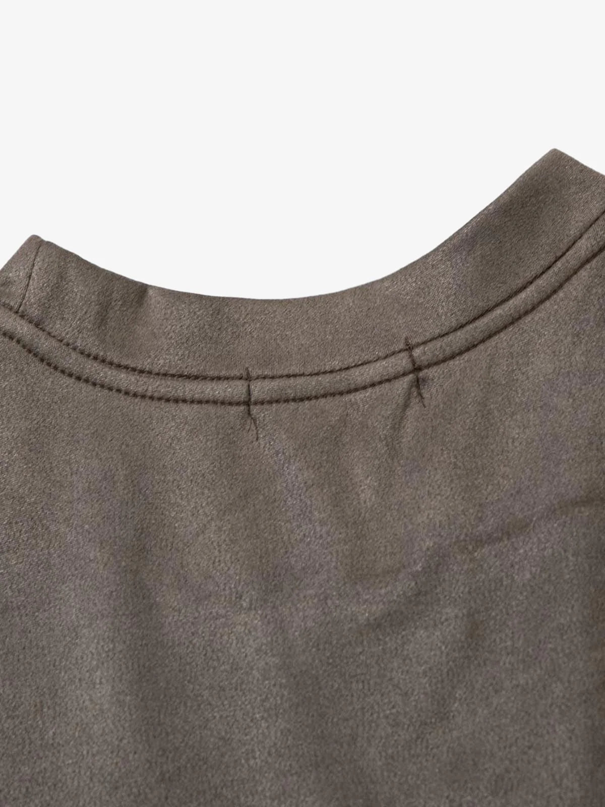 Embroidered Suede-Look Vest-tanktop-Grimstrike