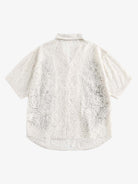 Floral Embroidered Short Sleeve Shirt-Shirts-Grimstrike