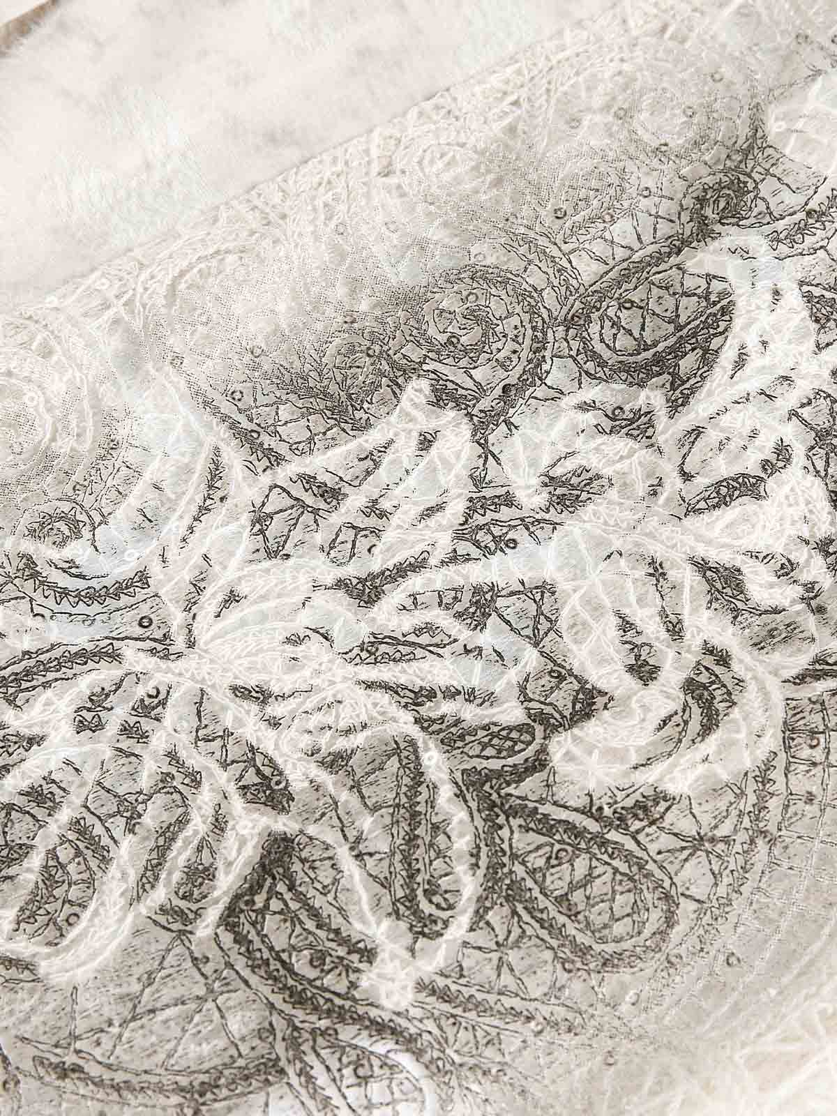 Floral Embroidered Short Sleeve Shirt-Shirts-Grimstrike