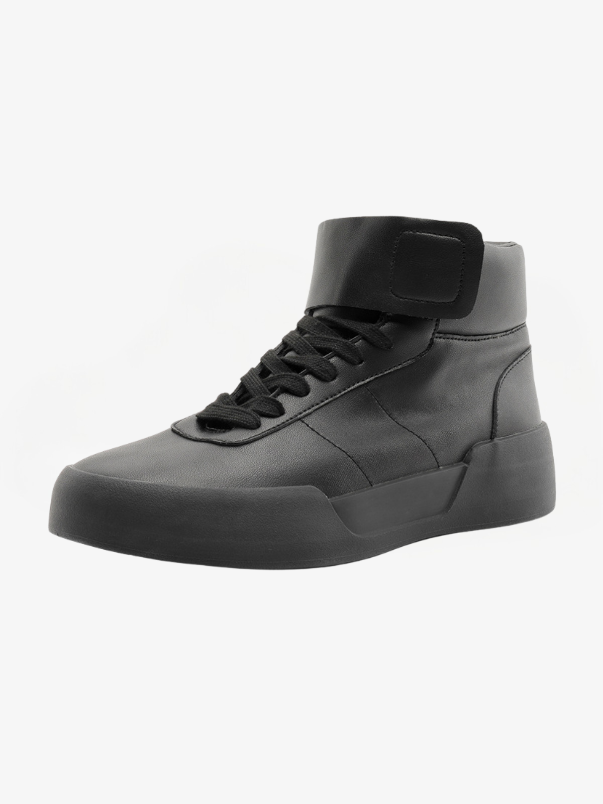 High-Top Sculpted Platform Sneakers-shoes-Grimstrike
