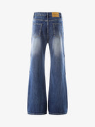 Hip-Hop Washed Distressed Denim Jeans-Jeans-Grimstrike