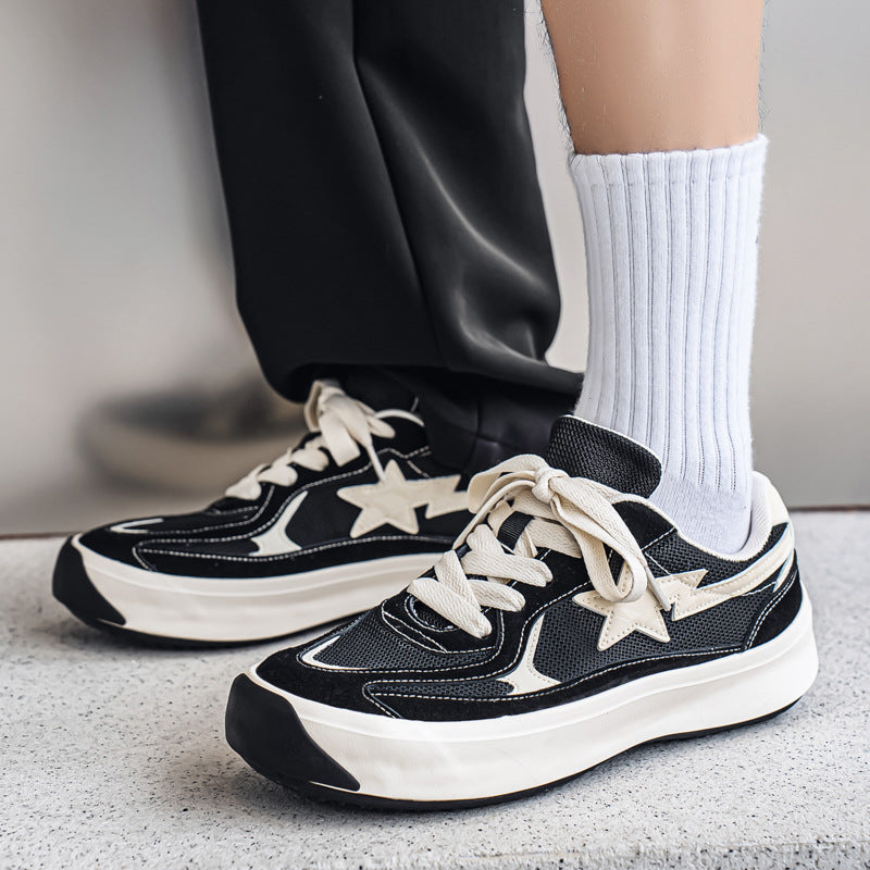 Low-Top Star Platform Shoes-shoes-Grimstrike